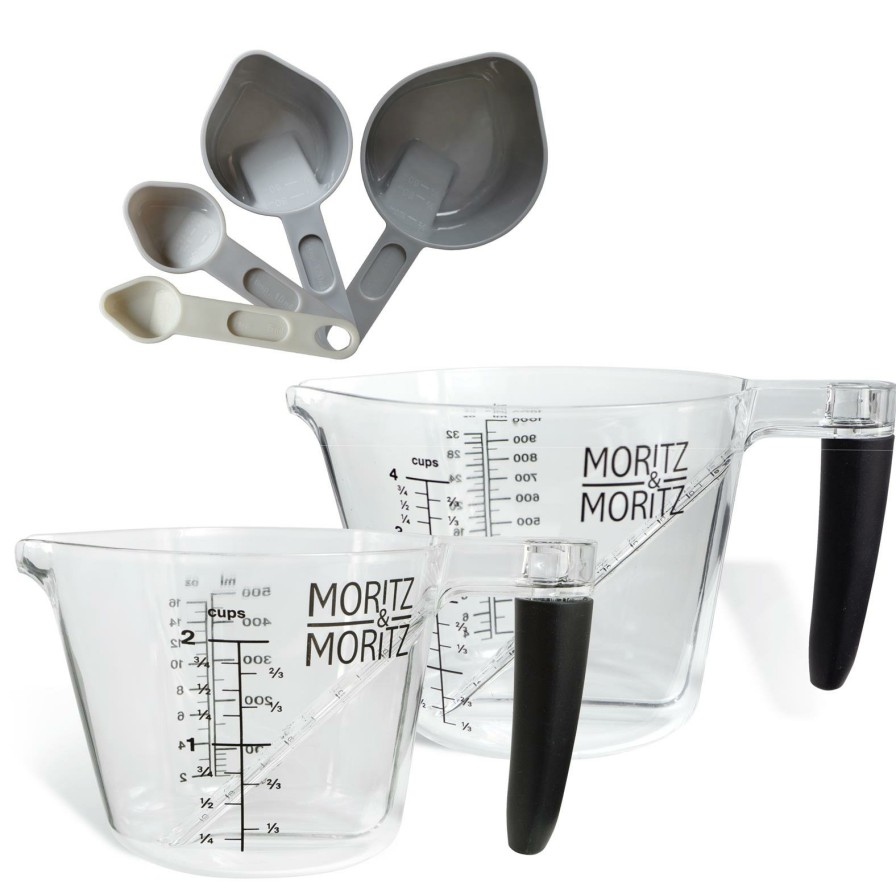 Backutensilien | Moritz UND Moritz Messbecher Set 0,5L & 1L