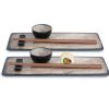 Sushi-Geschirr | Moritz UND Moritz Vida 10Tlg Sushi Teller Beige Asia Geschirr Set