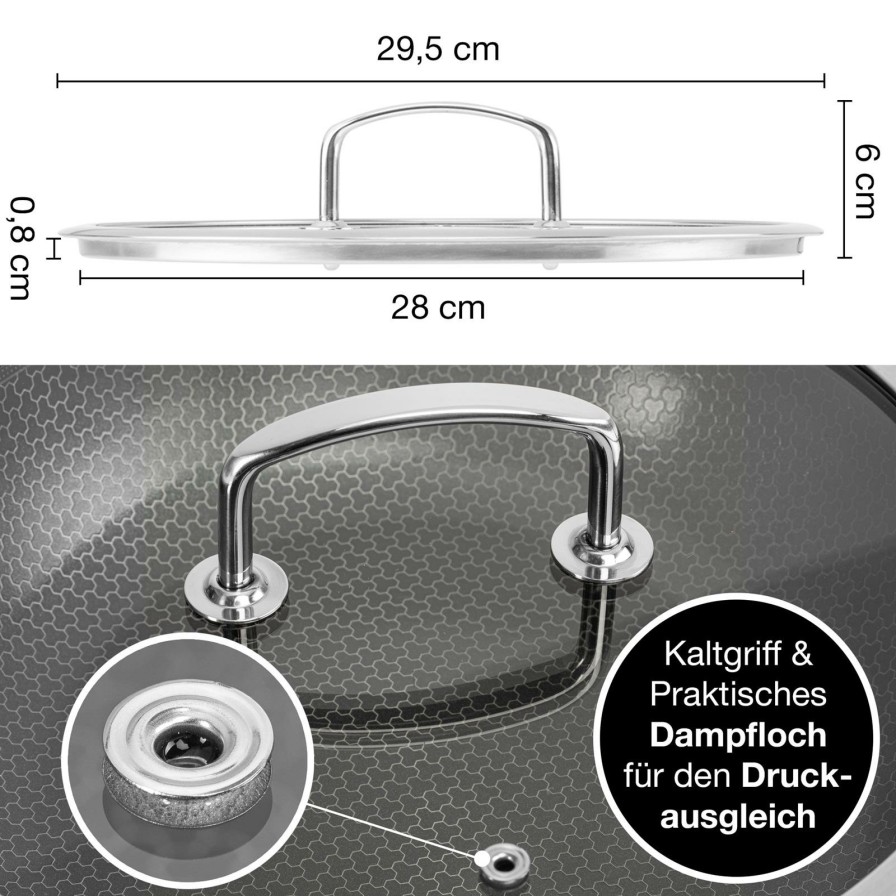 Pfannen & Deckel | Moritz UND Moritz Moritz & Moritz Pfannendeckel 28Cm